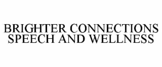 BRIGHTER CONNECTIONS SPEECH AND WELLNESS