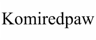 KOMIREDPAW
