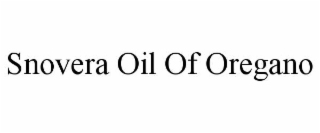 SNOVERA OIL OF OREGANO