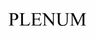 PLENUM