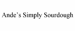 ANDEâS SIMPLY SOURDOUGH