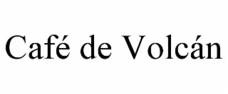 CAFÃ DE VOLCÃN