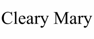 CLEARY MARY