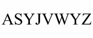ASYJVWYZ