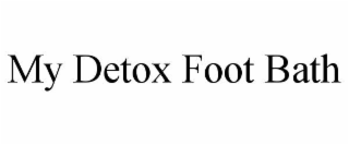 MY DETOX FOOT BATH