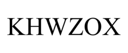 KHWZOX