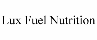 LUX FUEL NUTRITION