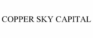 COPPER SKY CAPITAL