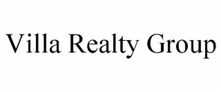VILLA REALTY GROUP