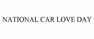 NATIONAL CAR LOVE DAY