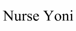 NURSE YONI