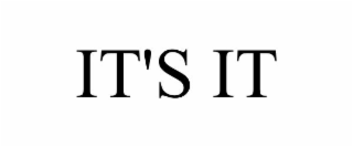 IT'S IT