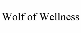 WOLF OF WELLNESS