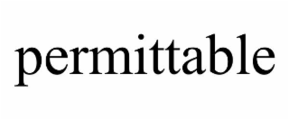 PERMITTABLE