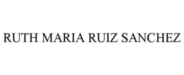 RUTH MARIA RUIZ SANCHEZ