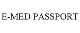 E-MED PASSPORT