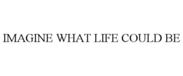 IMAGINE WHAT LIFE COULD BE