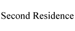 SECOND RESIDENCE