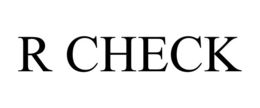 R CHECK