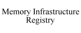 MEMORY INFRASTRUCTURE REGISTRY