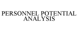 PERSONNEL POTENTIAL ANALYSIS