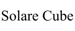 SOLARE CUBE