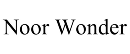 NOOR WONDER