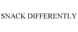 SNACK DIFFERENTLY
