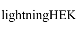LIGHTNINGHEK