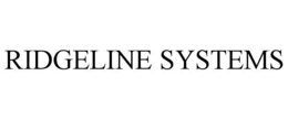 RIDGELINE SYSTEMS