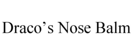 DRACOâS NOSE BALM