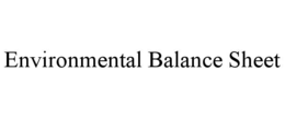 ENVIRONMENTAL BALANCE SHEET