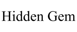 HIDDEN GEM