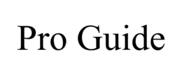 PRO GUIDE