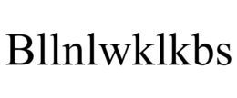 BLLNLWKLKBS