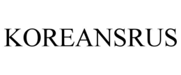 KOREANSRUS