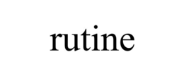 RUTINE