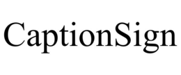 CAPTIONSIGN