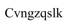 CVNGZQSLK