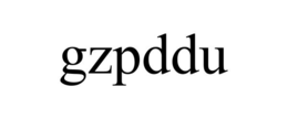 GZPDDU