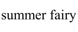 SUMMER FAIRY