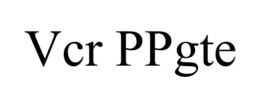 VCR PPGTE