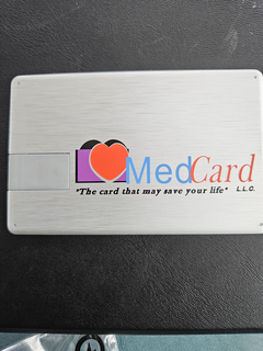 MEDCARD 'THE CARD THAT MAY SAVE YOUR LIFE' L.L.C.