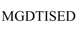 MGDTISED