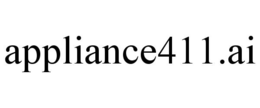 APPLIANCE411.AI