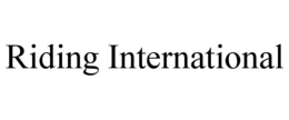 RIDING INTERNATIONAL