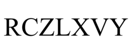 RCZLXVY