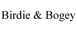 BIRDIE & BOGEY