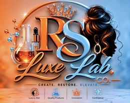RS LUXE LAB -CO.- CREATE. RESTORE. ELEVATE. LUXURY HAIR QUALITY PRODUCTS INNOVATION CONFIDENCE
