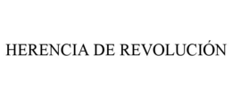 HERENCIA DE REVOLUCIÃN